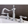 image:imageKingston Brass KS1976AL Heritage Widespread Bathroom Faucet Polished Nickel 756 x 744 x 244Polished Brass