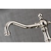image:imageKingston Brass KS1976AL Heritage Widespread Bathroom Faucet Polished Nickel 756 x 744 x 244Polished Nickel