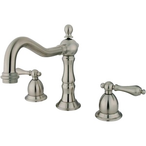 image:imageKingston Brass KS1976AL Heritage Widespread Bathroom Faucet Polished Nickel 756 x 744 x 244Brushed Nickel