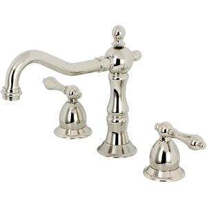 image:imageKingston Brass KS1976AL Heritage Widespread Bathroom Faucet Polished Nickel 756 x 744 x 244Polished Nickel