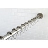 image:imageKingston Brass KSR608 Edenscape 72 Adjustable Stainless Steel Shower Curtain Rod 60 Length Brushed Nickel