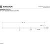 image:imageKingston Brass KSR608 Edenscape 72 Adjustable Stainless Steel Shower Curtain Rod 60 Length Brushed Nickel