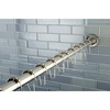 image:imageKingston Brass KSR608 Edenscape 72 Adjustable Stainless Steel Shower Curtain Rod 60 Length Brushed Nickel