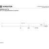 image:imageKingston Brass SR607 Edenscape 6072 Stainless Steel Adjustable Tension Shower Curtain Rod Brushed BrassPolished Chrome
