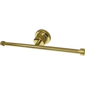 image:imageKingston Brass BAH8218PB Concord Dual Toilet Paper Holder Polished BrassPolished Brass