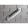 image:imageKingston Brass GB1212CSW Made To Match 12Inch x 112Inch OD Stainless Steel ADA Grab Bar in White