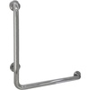 image:imageKingston Brass GBL1224CSRW 24x 24 LShaped Grab Bar  Right Hand WhiteMirror