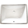 image:imageKingston Brass LB20157 Grotto 20 Ceramic Undermount Bathroom Sink White