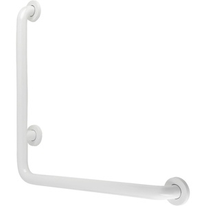 image:imageKingston Brass GBL1224CSRW 24x 24 LShaped Grab Bar  Right Hand WhiteWhite
