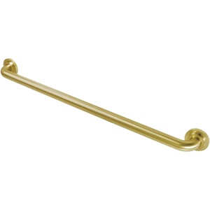 image:imageKingston DR414126 OD Brass Decorative Grab Bar Polished NickelBrushed Brass