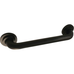 image:imageKingston DR414126 OD Brass Decorative Grab Bar Polished NickelMatte Black