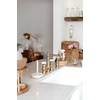 image:imageGourmetier KGKFA331810BC 33Inch x 18Inch Single Bowl ApronFront Farmhouse Kitchen Sink with Drain and Rack Matte WhiteBrushedMatte WhiteBrushed