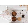 image:imageGourmetier KGKFA331810BC 33Inch x 18Inch Single Bowl ApronFront Farmhouse Kitchen Sink with Drain and Rack Matte WhiteBrushedMatte WhiteBrushed