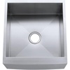image:imageKingston Brass Gourmetier KUF302110BN Denver Stainless Steel Single Bowl Farm House Kitchen Sink Brushed Stainless SteelKUF212110BN
