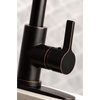 image:imageGourmetier LS8720CTL Continental SingleHandle PullDown Kitchen Faucet Matte BlackNaples Bronze