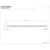 image:imageKingston Brass KSHO8881 Hose for KS8881DL 59 in Length GrayPolished Chrome