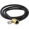 image:imageKingston Brass LSSPRHOSE590 59 Braided Pull Down Kitchen Faucet Spray Hose Matte BlackBrushed Brass