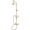 image:imageKingston CCK3667BEX Wall Mount Rain Drop Shower System Brushed Brass