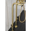 image:imageAqua Vintage CCK8401DL Concord Freestanding Tub Faucet with Supply Line Stop Valve Polished ChromeBrushed Brass