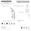 image:imageAqua Vintage CCK8401DL Concord Freestanding Tub Faucet with Supply Line Stop Valve Polished ChromePolished Chrome