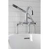 image:imageAqua Vintage CCK8401DL Concord Freestanding Tub Faucet with Supply Line Stop Valve Polished ChromePolished Chrome