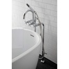 image:imageAqua Vintage CCK8401DL Concord Freestanding Tub Faucet with Supply Line Stop Valve Polished ChromePolished Chrome