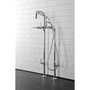 image:imageAqua Vintage CCK8401DL Concord Freestanding Tub Faucet with Supply Line Stop Valve Polished ChromePolished Chrome