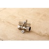 image:imageKINGSTON BRASS CC44158ZX Millennium 12Inch FIP X 12Inch OR 716Inch Slip Joint Straight Stop Brushed NickelBrushed Nickel