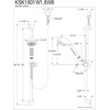 image:imageKingston Brass KSK1808W8 Designer Trimscape Showerscape Shower Combo Brushed NickelBrushed Nickel