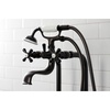 image:imageKingston CCK226K6 Clawfoot Tub Faucet Package Polished NickelOil Rubbed Bronze
