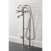 image:imageKingston CCK226K6 Clawfoot Tub Faucet Package Polished NickelPolished Nickel