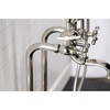 image:imageKingston CCK226K6 Clawfoot Tub Faucet Package Polished NickelPolished Nickel