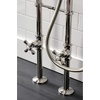 image:imageKingston CCK226K6 Clawfoot Tub Faucet Package Polished NickelPolished Nickel