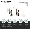 image:imageKingston CCK44155PX Straight ShutOff Valve Oil Rubbed BronzeBrushed Nickel