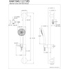 image:imageKingston KAK1548D Made to Match Shower System Brushed NickelBrushed Nickel