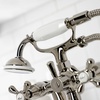 image:imageKingston KS227AB Center DeckMount Clawfoot Tub Faucet Antique Brass