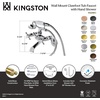 image:imageKingston KS286AC Wall Mount Clawfoot Tub Faucet Antique Copper