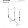 image:imageKingston KS4301BX Deck Mount Roman Tub Faucet Polished ChromePolished Chrome