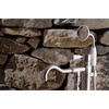 image:imageKingston KS7135DPL Freestanding Tub Faucet Oil Rubbed BronzeBrushed Nickel