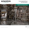 image:imageKingston KS7135DPL Freestanding Tub Faucet Oil Rubbed BronzeBrushed Nickel