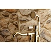 image:imageKingston KS7135DPL Freestanding Tub Faucet Oil Rubbed BronzePolished Brass