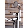 image:imageKingston KS7135DPL Freestanding Tub Faucet Oil Rubbed BronzePolished Chrome