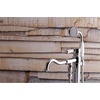 image:imageKingston KS7135DPL Freestanding Tub Faucet Oil Rubbed BronzePolished Chrome