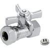 image:imageKINGSTON BRASS CC44158ZX Millennium 12Inch FIP X 12Inch OR 716Inch Slip Joint Straight Stop Brushed NickelPolished Chrome