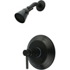 image:imageKingston Brass KB2638DLSO Concord Shower Only Brushed NickelOil Rubbed Bronze