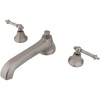 image:imageKingston Brass KS4308TL Metropolitan Roman Tub Faucet Brushed Nickel