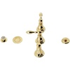 image:imageKingston KB322ACL ThreeHandle Bidet Faucet Polished BrassPolished Brass