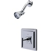 image:imageKingston KB8651CMLSO Pressure Balanced Shower Faucet Polished Chrome  Manhattan collection Singlehandle Solid brass construction for durability and reliability