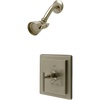 image:imageKingston KB8658CMLSO Pressure Balanced Shower Faucet Brushed Nickel  Manhattan collection Singlehandle Solid brass construction for durability and reliability