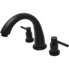 image:imageKingston KS2365DL Deck Mount Roman Tub Faucet Oil Rubbed BronzeOil Rubbed Bronze
